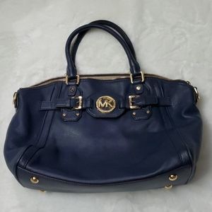 Authentic Michael Kors Navy Blue handbag